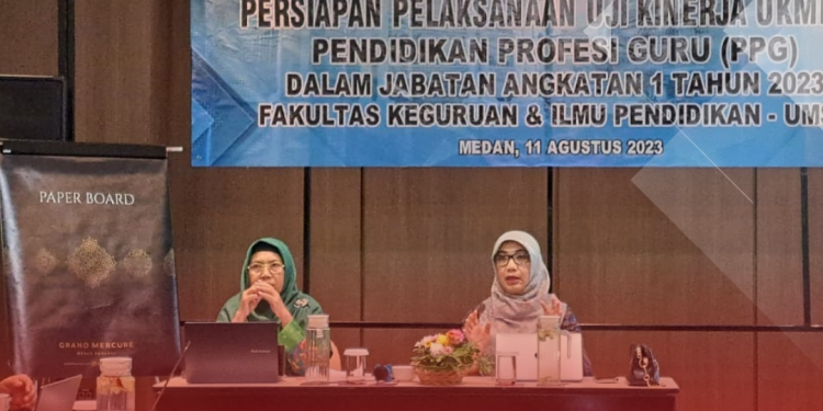 Persiapan Pelaksanaan Uji Kinerja UKMPPG Pendidikan Profesi Guru Dalam Jabatan Angkatan I Tahun 2023.