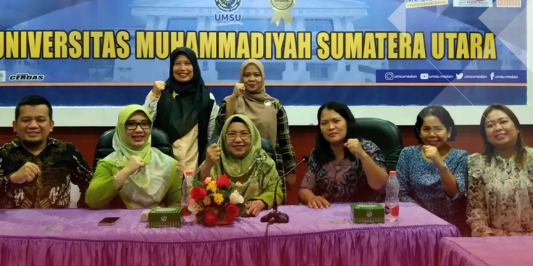 LPTK FKIP UMSU Menerima Kunjungan Dari Universitas Katolik Santo Thomas Medan