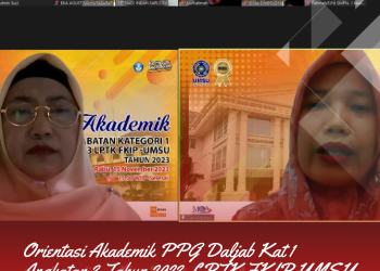 Orientasi Akademik PPG Dalam Jabatan katagori 1 Angkatan 3 Tahun 2023 LPTK FKIP UMSU